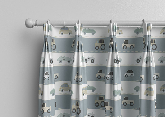 Brum Brum, Highway - Made to Measure Curtains - Image 11